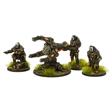 Isorian Senatex support team with phase-shift projector